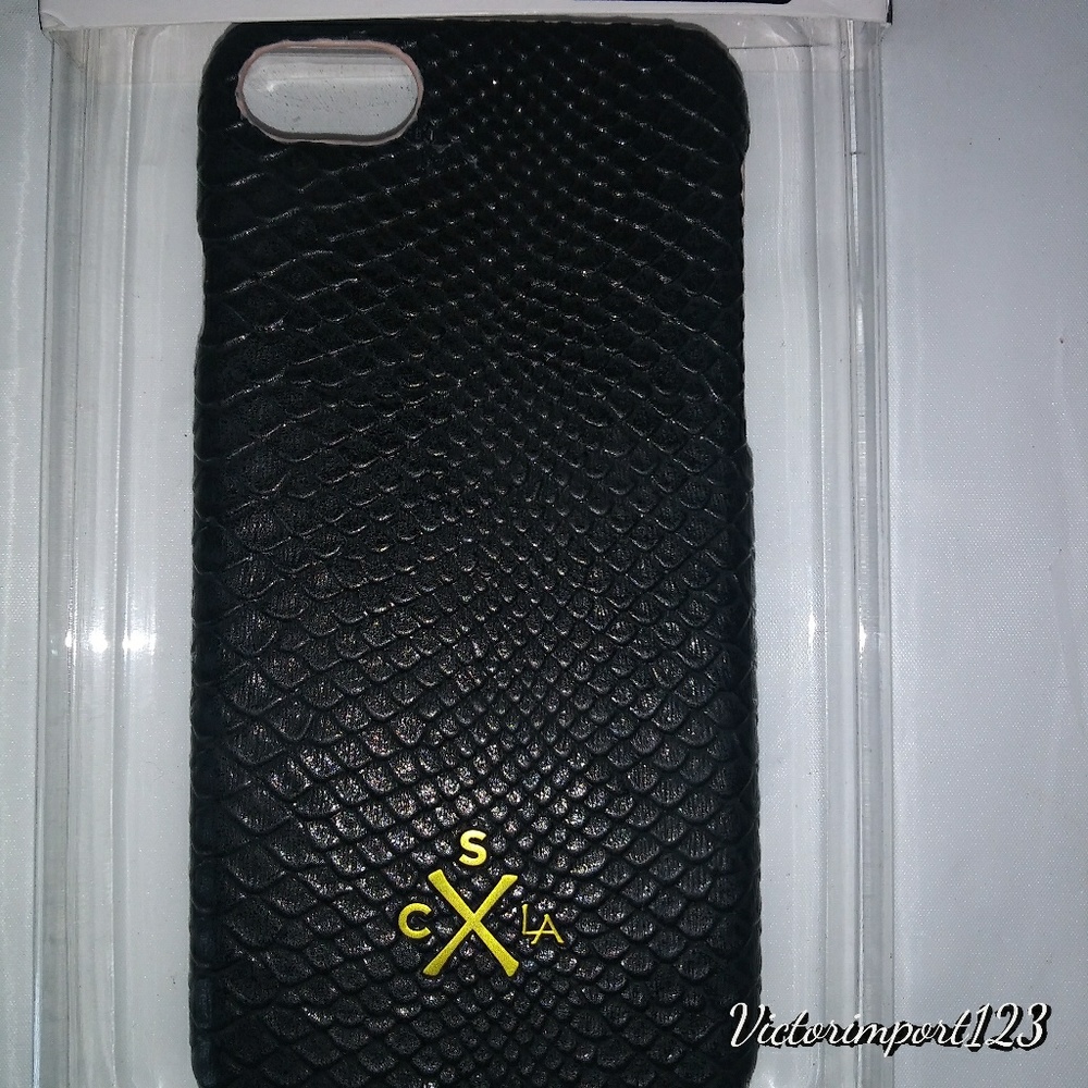 Candy wirez vegan leather crocodile case iphone 7